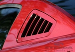 Silverhorse Mustang Flush Mount Window Louvers - Unpainted (05-09)